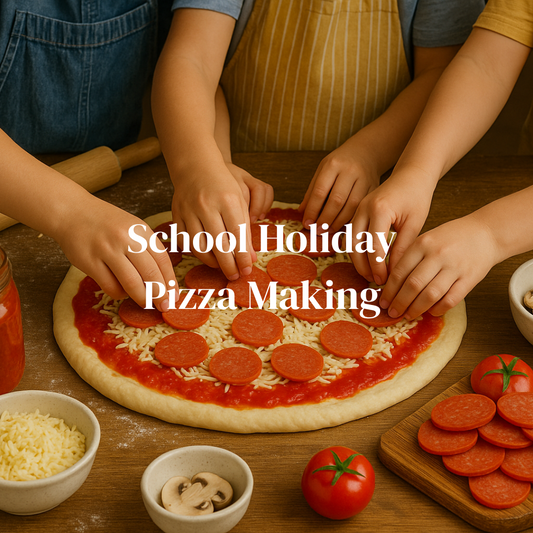 School Holiday Pizza Making